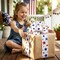 8 Rolls Patriotic Wired Edge Ribbon Set – 2.5" x 26 Yards Total, USA Flag Star Stripe & Burlap Fabric Ribbon for 4th of July, Wreaths, Gift Wrapping & DIY Crafts